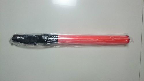Red traffic control road safety police led light magnet wand baton for sale