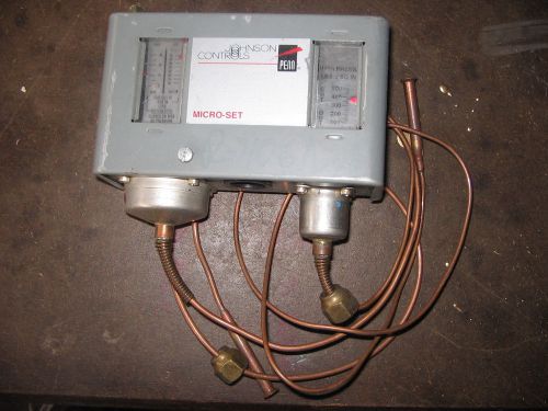 Johnson Controls Electromechanical Dual Pressure Control P70SA-1