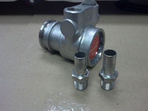PROCON, PUMP, STAINLESS STEEL, 15 TO 140 GPM, 250 MAX PSI, 1/2 BARB