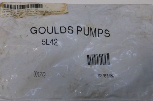 Goulds pumps hot water set pump casing o-ring 08up516-5l42 nib for sale
