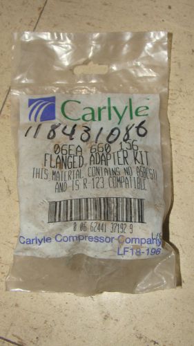 New factory overstock carlyle flanged adapter kit 06ea 660 156 for sale