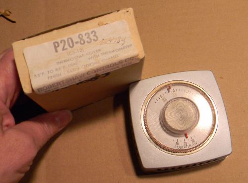 Robert Shaw Controls P20-833 Thermostat Cover with Thermometer  LOT of 5