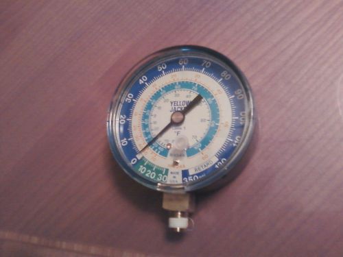 Ritchie Yellow Jacket Low Side Gauge Refrigeration 3-1/8&#034; R22,134a,404A, 350 psi