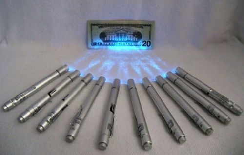 LED Light Leak Detect UV Refrigerant Leak Detector Flashlights Wholesale Lot 10