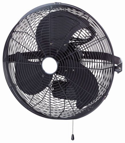 18&#034; dia., black industrial / agricultural wall/post/ceiling mount air circulator for sale