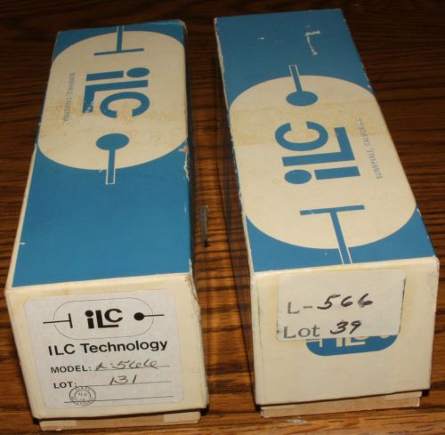 2 ILC L-566 Xenon Flash Lamp 6mm by 120mm New In Box (Lumenis)