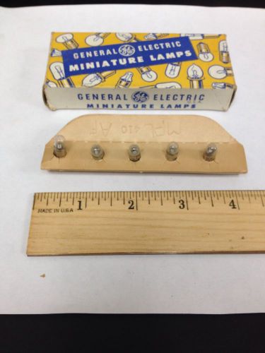 Lot Of 5 GE General Electric GE328 Miniature Light Bulb Lamps 1W 6V