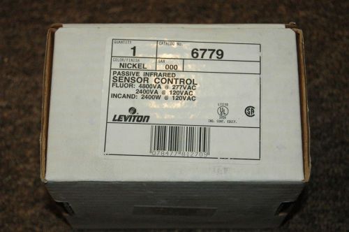 Lot of (2) Leviton PIR Sensor Control Unit 120V / 277V (Part Number 6779)