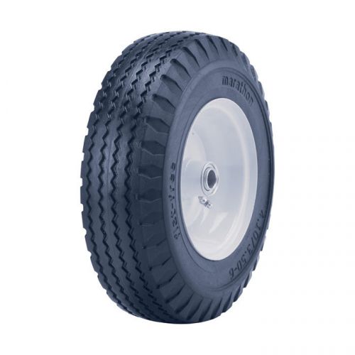 Marathon tires flat-free hand truck tire-3/4in bore 4.10/3.50-6in #32120 for sale
