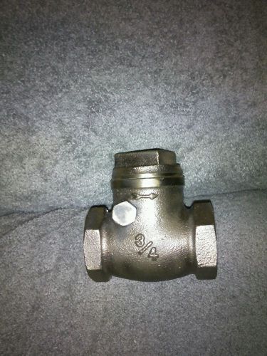 NEW  BRASS 3/4&#034; SWING valve