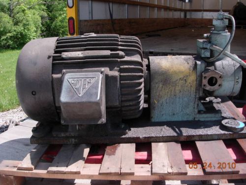 25 H.P. MOTOR WITH A CONTINENTAL PVR-50 HYDRAULIC PUMP