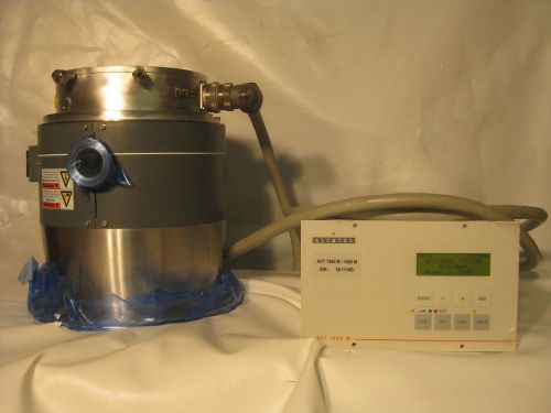 Adixen ath1600 magnetically levitated turbomolecular pump, controller , &amp; cables for sale