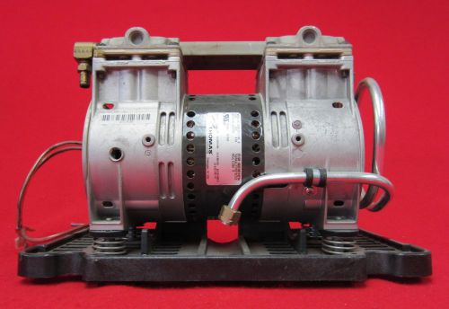 Rietschle thomas 2669ce37-190 motor pump vacuum compressor 115v #i8 for sale