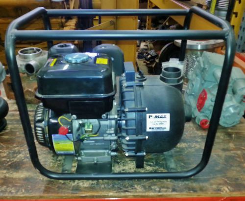 6.5 hp gas engine driven pump unit (p-max) 2&#034; x 2&#034; mp pumps for sale