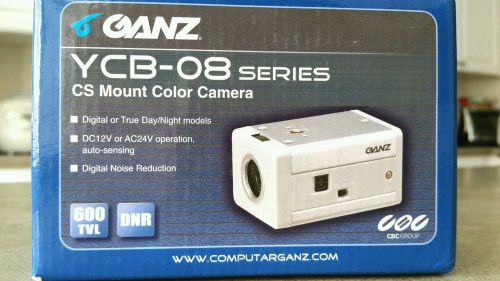 Ganz YCB-08 CS Mount Day/Night Color Security Camera NTSC Digital cctv