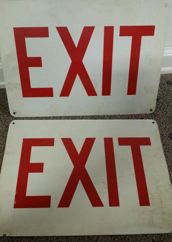 EXIT SIGN LOT OF 2