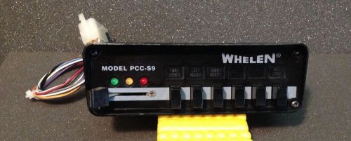 WHELEN PCC-S9 POWER SWITCH CONTROL CENTER LIGHTBAR SWITCHBOX