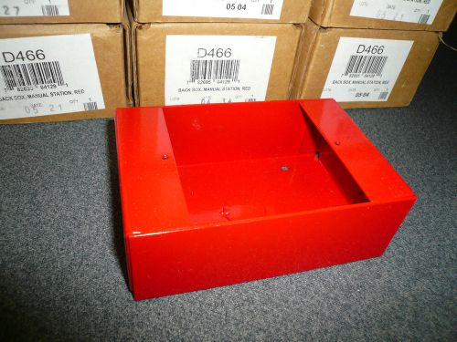 Lot of 12, D466 Back Box Manual Station Red 12 Peices