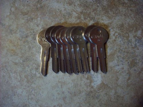 Lot Of 9 Curtis Brand IN4(Sub Y11) Keyblanks, For Ilco and Yale Locks