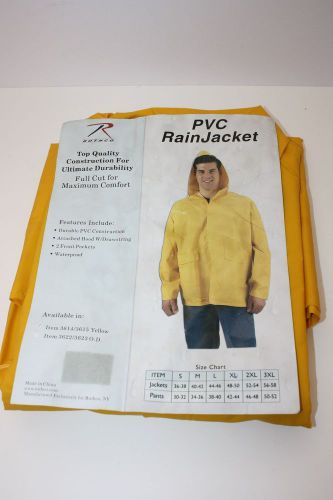 Boss Rainwear 3614/3615 &#034;Boss&#034; Pvc Raincoat - Yellow XL