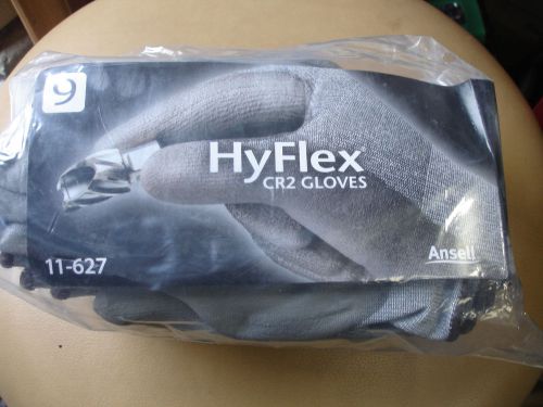 12Pair Ansell 11-627 HyFlex CR2 Dyneema Liner Cut Resistant Gloves