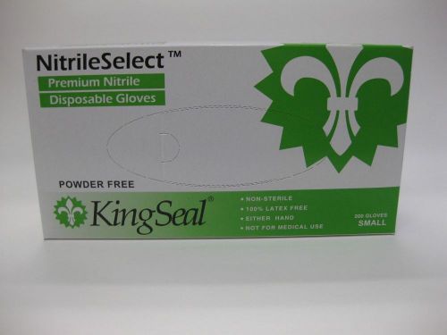 Nitrile Select Pwd-Free Gloves Sz Small(400 gloves)