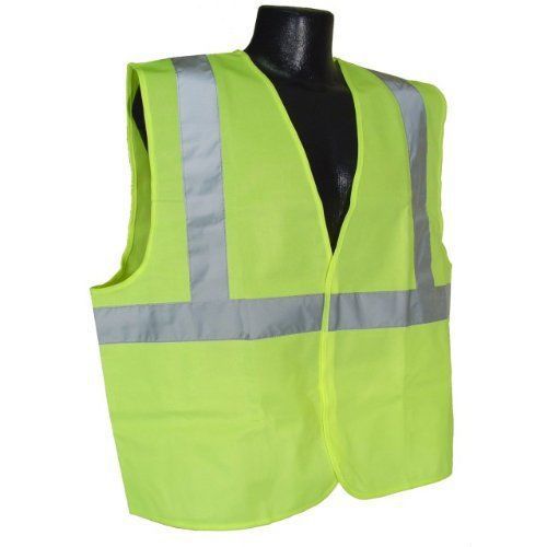 NEW Radians SV2GS2X Class 2 Solid Safety Vest  Green  2 Extra Large
