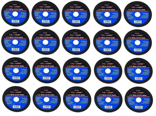 20 pc 4 1/2&#034; cut off wheel for metal cutting disc grinders 1/16&#034; thickness for sale