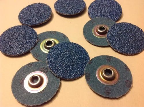 Standard Abrasives Quick Change TS Zirconia 2 Ply Disc 522327, 1-1/2&#034; 40 -10 Pcs