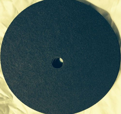 Lot of 13  new carborundum  sanding discs f 885 f 9&#034;x 7/8&#034; hole 60-grit for sale