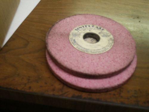 2 new grinding wheels a461g 7x1/2x1-1/4sintercast pink for sale