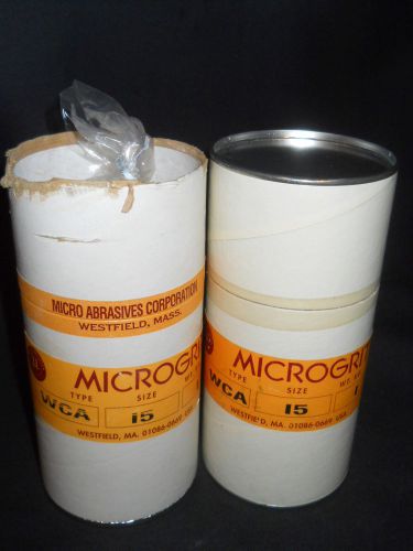 4.3lbs of micro abrasives size 15µ wca aluminum oxide-alumina microgrit powder for sale