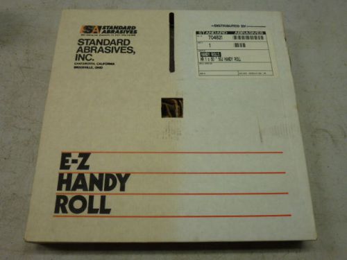 Standard abrasives 1&#034; x 50 yd emery cloth e-z handy roll sandpaper, 50-grit for sale