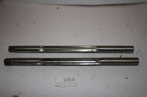 (1) used 3/8 .3750 hss center straight hand reamer usa great shape for sale