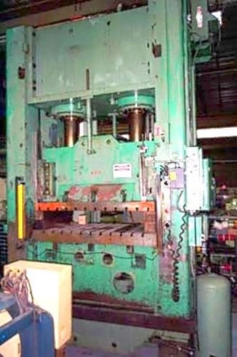 500 ton 18&#034; strk pacific 500d6-42 hydraulic press for sale