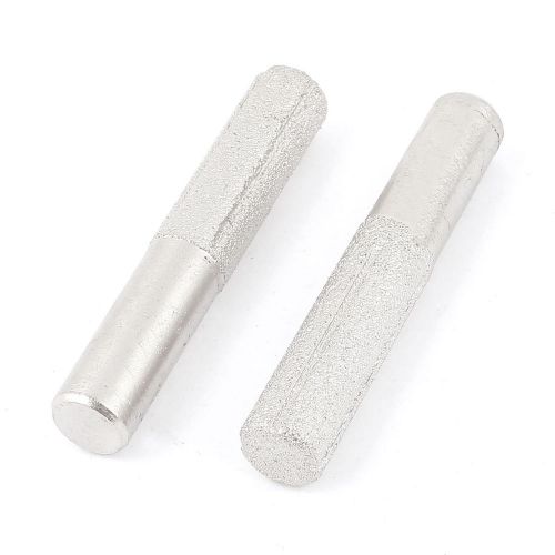 2 x silver tone 13mm dia diamond profile straight router bit for marble for sale