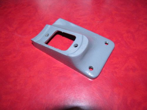 South Bend lathe drum switch mounting plate, bracket