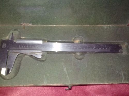 6&#034; Precision MZB Caliper Measurement Machinist Tool Made In Germany Western Zone