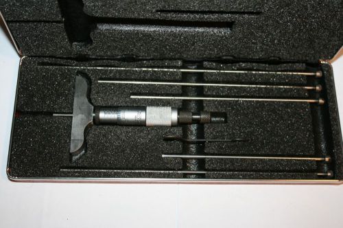 Starrett 440-6 Vernier Depth Gauges 0-6&#034; INCH Micrometer Type 440