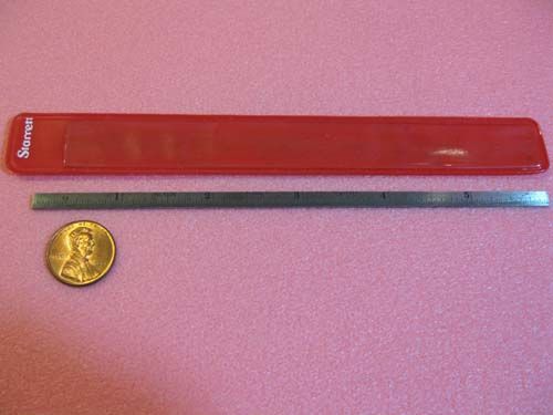 610n-6, starrett, narrow tempered steel ruler, 1 each for sale