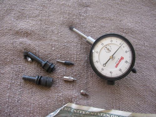 Starrett 1&#034; travel dial  indicator .001 25 341   tool machinist toolmaker