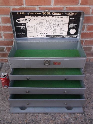VTG Union USA INDUSTRIAL Metal Machinist Tool chest Box FREE SHIPPING IN THE USA