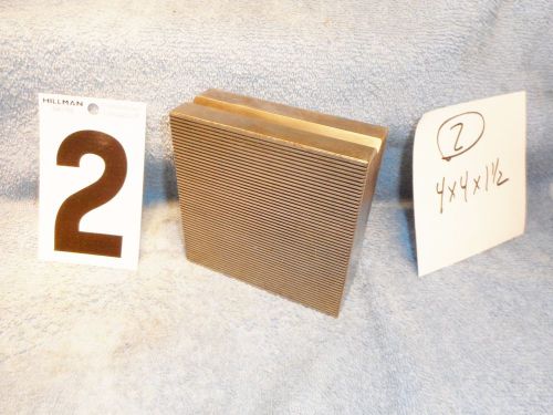 Machinists  ds #2 large set up block with double vee grooves for sale