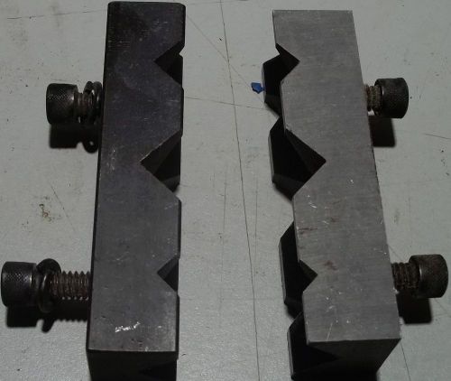 Two  different metric, machinist blocks, medium size, steel ________________A-30