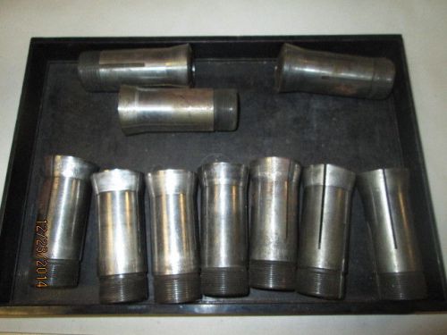MACHINIST TOOLS LATHE MILL Lot of NICE  5C Collet s Some Hardinge All USA