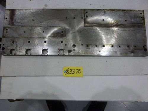 Work holding mounting plates-steel, multi threaded 36&#034; x 12&#034; x 1&#034; for sale