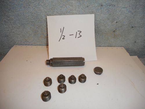 Machinists 11/25buy now  usa famous heimann transfer set 1/2 -13 for sale