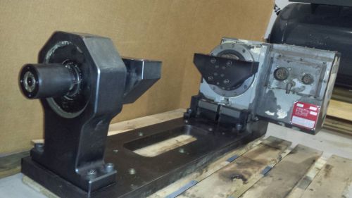 Tsudakoma rn-200r 4th axis rotary table, fixture plate/trunnion for sale