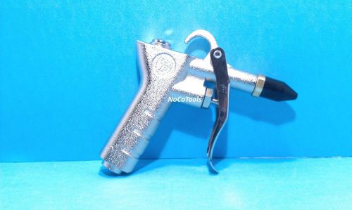 Metal pistol grip air duster blow gun rubber tip balloon filler inflator 1/4 fpt for sale