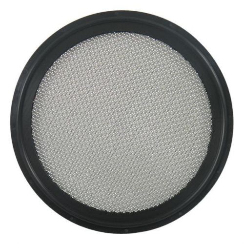 Fkm sanitary tri-clamp screen gasket, black - 3&#034; w/ 20 mesh (316l stainless) for sale